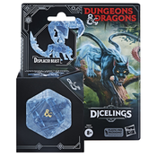 HASBRO DUNGEONS AND DRAGONS FIGURICA DISPLACER BEAST BLUE D20 DICE, (20838746)