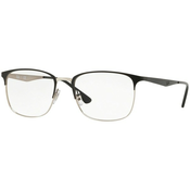 Ray-Ban RX6421 2997 M (52) Črna/Kristalna