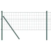 Vidaxl Sistem za pritrditev varjene žične ograje 50 x 0,6 m (Š x V)