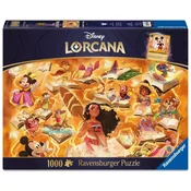 Ravensburger Puzzle Disney Lorcana - Utrinki kraljestva: Jantar 1000 koščkov
