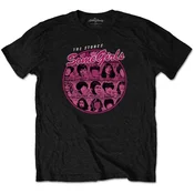 The Rolling Stones Some Girls Circle Version 1 Black L Majica