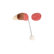 Flamingo Blaro miš s lopticom - igracka za macke crvena (1 kom)