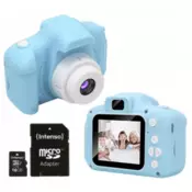Otroška kamera modra + Darilo SD kartica