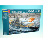 Plastični čoln ModelKit 05040 - bojna ladja BISMARCK (1: 350)