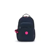 KIPLING Nahrbtnik Seoul Lap temno modra/neonsko roza