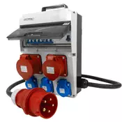 shumee Gradbena razdelilna omarica CAS 3x230V 32A16A Doktorvolt DV-8133-F