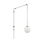 Eglo 900977 - Lestenec na vrvici RONDO 1xE27/40W/230V