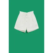 WOMENS SHORTS L-SH-4019 WHITE