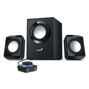Genius Zvucnik 2.1 sistem SW-2.1 300 II, 10 W, Crni