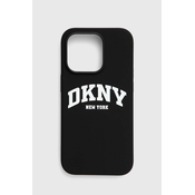 Etui za telefon Dkny iPhone 14 Pro boja: crna, DKHMP14LSNYACH