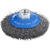 Poševna ščetka PRO Metal clean, 100 x 0,3 mm, navoj