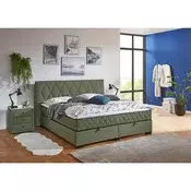 Box Krevet Maya B 200/220 cm , maslinasto zelena