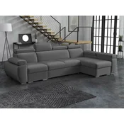 Kotna garnitura Columbus 227 (Kronos 22) Siva, Funkcija spanjeFunkcija spanje, PredalPredal, 320x170x85cm