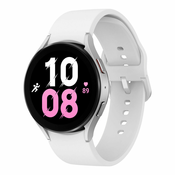 Samsung Galaxy Watch5 3,56 cm (1.4) OLED 44 mm Digitalno 450 x 450 pikseli Ekran osjetljiv na dodir 4G Srebro Wi-Fi GPS