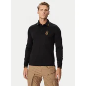 Aeronautica Militare Polo majica 262PO1940UJ00663 Črna Regular Fit