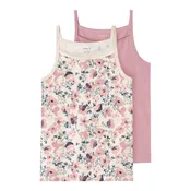 NAME IT Spodnja majica NOSTALGIA FLOWER, roza