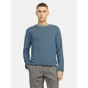 Jack & Jones Pulover Globe 12258139 Modra Regular Fit