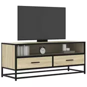 TV ormaric boja hrasta sonome 100x34,5x40 cm konstruirano