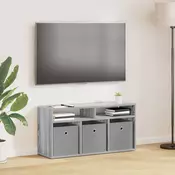 Nizak ormaric s ladicama Siva Sonoma 87 x 27,5 x 43 cm