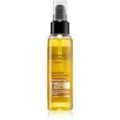 Avon Advance Techniques Absolute Nourishment hranilno olje za lase z arganovim oljem s kokosovim oljem 100 ml