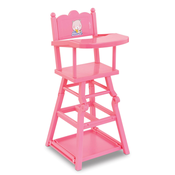 Jedálenská stolicka High Chair Pink Corolle pre 36-42 cm bábiku ružová CO141290