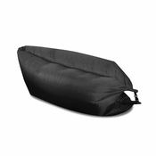 Aga Nafukovací vak LAZY BAG 200x70 cm Čierny