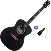 Pasadena PG-100 Basic SET Black Akustična kitara Jumbo