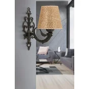 Opviq Zidna lampa Lily Hazeran, 15x10x13cm, IP20, Bež-crna