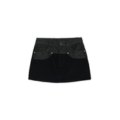 Cropp - Teksas mini suknja - tamno siva