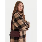 Tory Burch Ročna torba Mini Miller 171956 Bordo rdeča