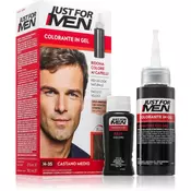 Just for Men Color Kit tonirana barva za lase za moške H-35 Medium Brown 1 kos