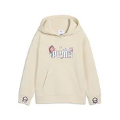 PUMA x GABBYS DOLLHOUSE Relaxed Graphic Hoodie Kids, Sweatshirts, Alpine Snow, 3-4Y