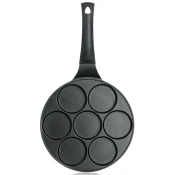 Banketna ponev za 7 ocvrtkov s površino brezprijema ALIVIA 26 cm