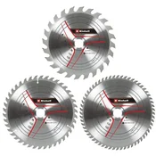 Einhell Set reznih listova 250 x 30 T24/42/60, 3 komada