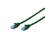 Digitus DK-1532-010/G omrežni kabel Zelena 1 m Cat5e SF/UTP (S-FTP)