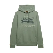 Superdry & Co Majica Heritage pastelno zelena/temno zelena/večbarvno zelena
