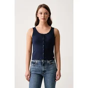 Levis top ženski z bombažem DRY GOODS POINTELLE LACE TANK