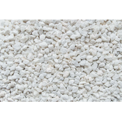 Dekorativni pesek, bel, 7-11mm, 25kg