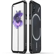GS Ovitek za telefon Nothing (2), Armor Bumper, črn/srebrn