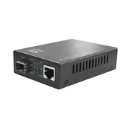 LevelOne RJ45 na SFP Gigabitni medijski pretvornik, PoE PSE