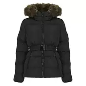Superdry FUJI BELT PUFFR Črna