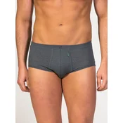 zd ZERO DEFECTS Spodnje hlačke Senior Egyptian cotton temno siva