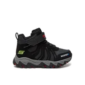 SKECHERS Škornji Microspec Advance rdeča / črna