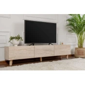 Hanah Home TV Komoda Alvin, 180x42x31,4 cm, Siva