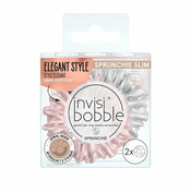 InvisiBobble Sprunchie Slim Bella Chrome Duo gumica za kosu