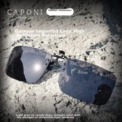 Caponi Unisex naocare za sunce, Crne