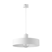 Luster na sajli RIF 1xE27/60W/230V pr. 35 cm bijela