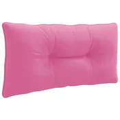 vidaXL Hrbtna blazina PUTTEN 100% poliester Roza 70 x 40 x 10 cm