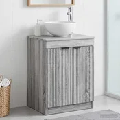 vidaXL vidaXL Kopalniška omarica Siva Sonoma 54 x 41 x 70 cm Inženirski les, (5000246109)