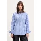 Tommy Jeans Bluza  modra / bela